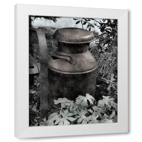 On the Farm II White Modern Wood Framed Art Print by Romita, Denise