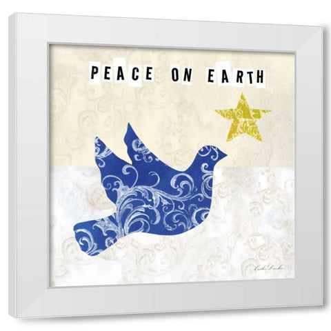 Winter Sentiments II White Modern Wood Framed Art Print by Dundon, Caitlin