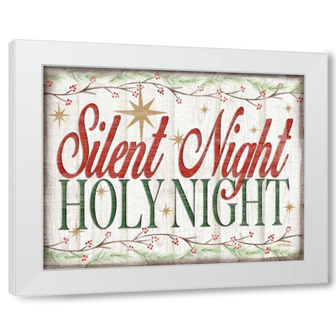 Adore Him Holy Night II White Modern Wood Framed Art Print by Killeen, Jen