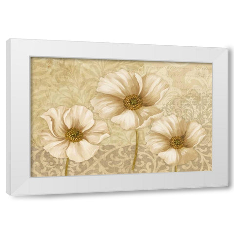 Soft Bloom Landscape White Modern Wood Framed Art Print by Gladding, Pamela