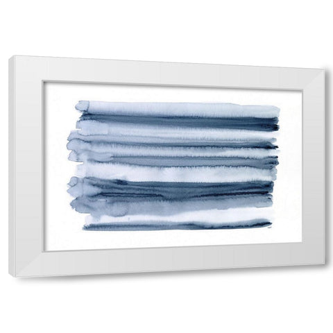 Deep  Blue Sea XXV White Modern Wood Framed Art Print by Reed, Tara