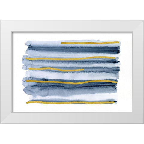 Deep  Blue Sea XXVIII White Modern Wood Framed Art Print by Reed, Tara