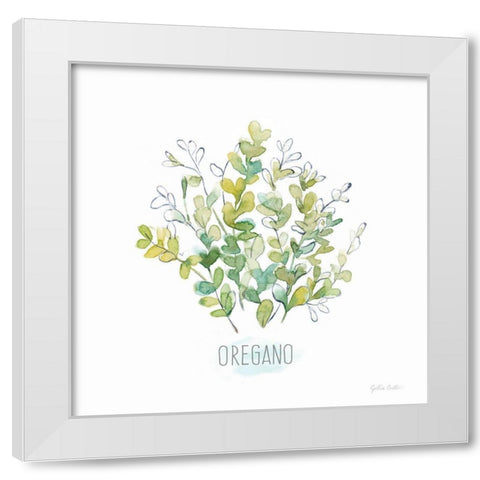 Let it Grow XV White Modern Wood Framed Art Print by Coulter, Cynthia