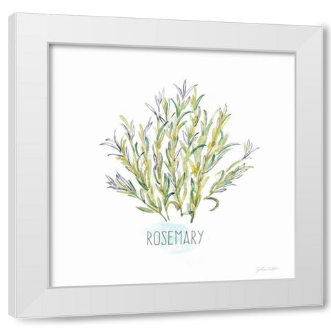 Let it Grow XVI White Modern Wood Framed Art Print by Coulter, Cynthia