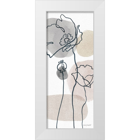 Think  Neutral 05A White Modern Wood Framed Art Print by Audit, Lisa