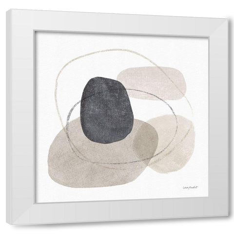 Think  Neutral 10A White Modern Wood Framed Art Print by Audit, Lisa