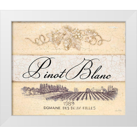 Pinot Blanc Cellar Reserve White Modern Wood Framed Art Print by Fisk, Arnie