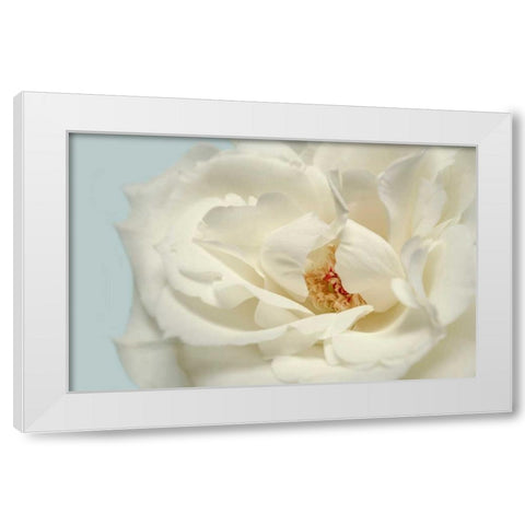 Now Calm White Modern Wood Framed Art Print by Greenwood, Julie