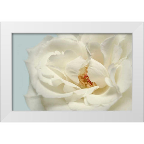 Now Calm White Modern Wood Framed Art Print by Greenwood, Julie