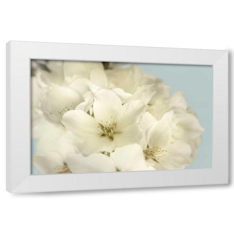 Summer Whites White Modern Wood Framed Art Print by Greenwood, Julie