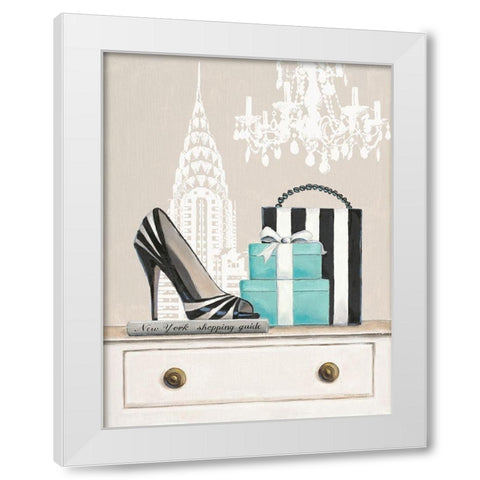 Fabulous NYC White Modern Wood Framed Art Print by Fabiano, Marco