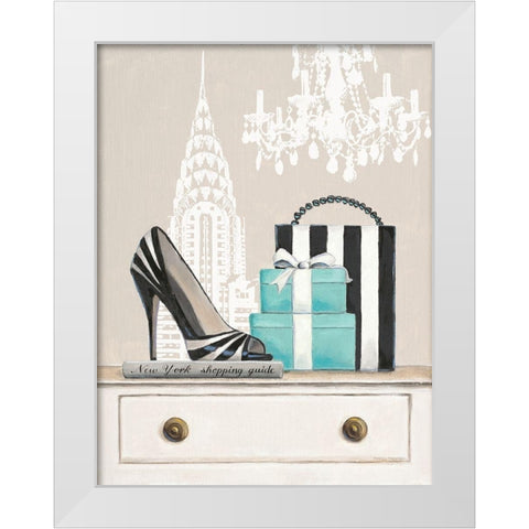 Fabulous NYC White Modern Wood Framed Art Print by Fabiano, Marco