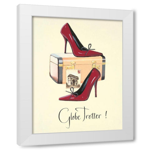 JET SETTER 5 White Modern Wood Framed Art Print by Fabiano, Marco