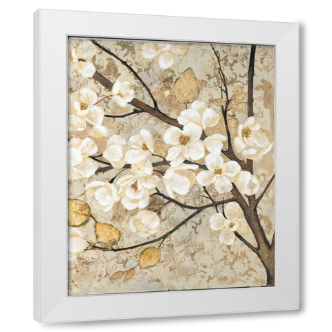 Illuminated View White Modern Wood Framed Art Print by Theodosiou, Matina