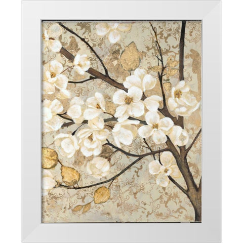 Illuminated View White Modern Wood Framed Art Print by Theodosiou, Matina