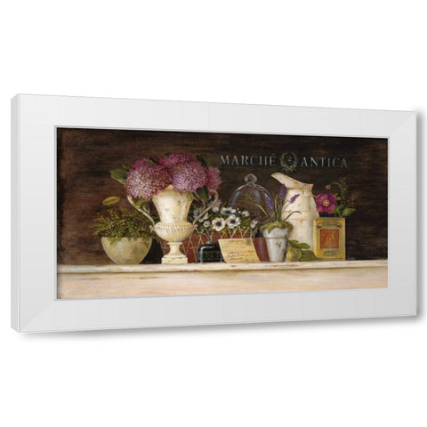 Marche Antica Vignette White Modern Wood Framed Art Print by Staehling, Angela