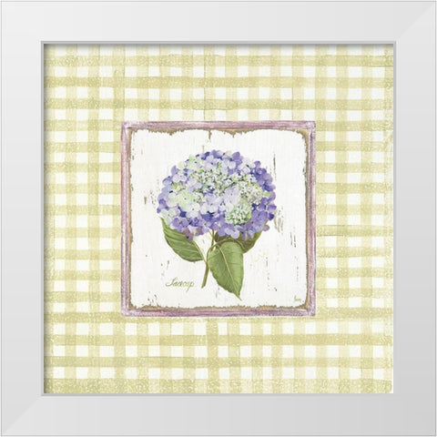 Silver and Balsam White Modern Wood Framed Art Print by Morey, Booker