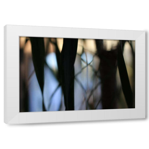 Sunset Enchantment 3 White Modern Wood Framed Art Print by Rauscher, Michel