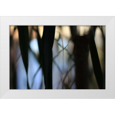 Sunset Enchantment 3 White Modern Wood Framed Art Print by Rauscher, Michel