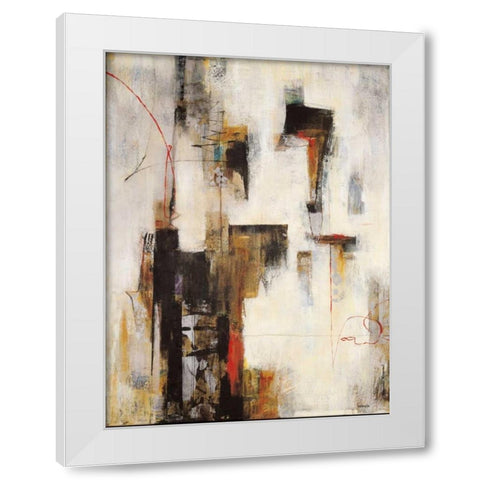 Trasparencia II White Modern Wood Framed Art Print by Villarreal Villarreal, Gabriela