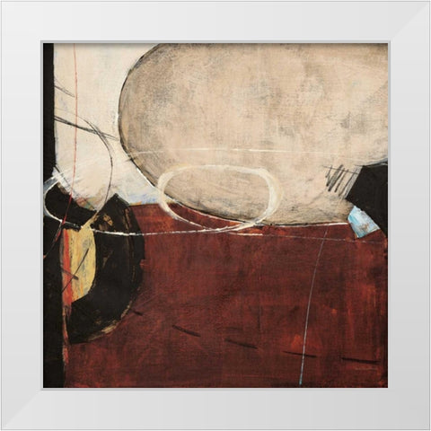 Enfoque IX White Modern Wood Framed Art Print by Villarreal Villarreal, Gabriela