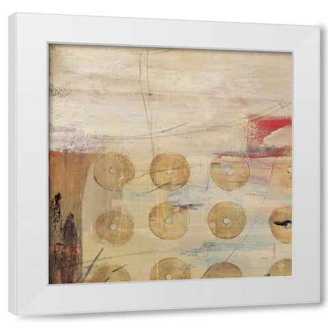 ORBITA 2 White Modern Wood Framed Art Print by Villarreal Villarreal, Gabriela
