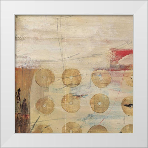 ORBITA 2 White Modern Wood Framed Art Print by Villarreal Villarreal, Gabriela