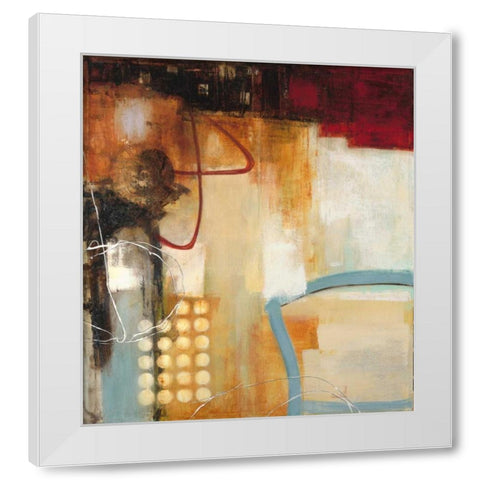 Kinetic Source White Modern Wood Framed Art Print by Villarreal Villarreal, Gabriela