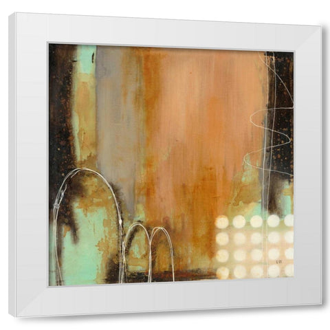 Sheer Pleasure White Modern Wood Framed Art Print by Villarreal Villarreal, Gabriela