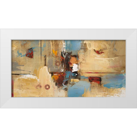 Epic Story 1 White Modern Wood Framed Art Print by Villarreal Villarreal, Gabriela