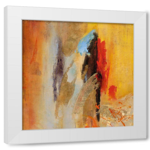 Livre Series 1 White Modern Wood Framed Art Print by Villarreal Villarreal, Gabriela