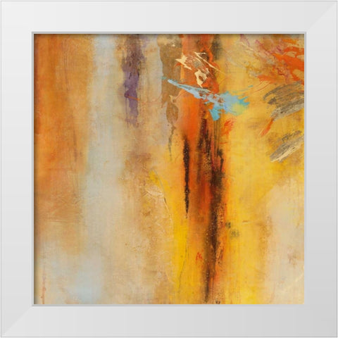Livre Series 3 White Modern Wood Framed Art Print by Villarreal Villarreal, Gabriela