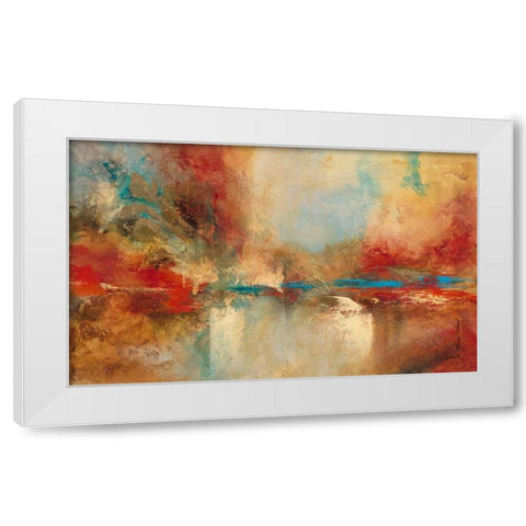 Desire White Modern Wood Framed Art Print by Villarreal Villarreal, Gabriela