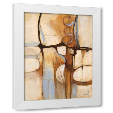 Mid Century 2 White Modern Wood Framed Art Print by Villarreal Villarreal, Gabriela