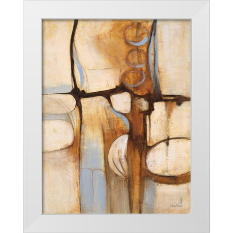 Mid Century 2 White Modern Wood Framed Art Print by Villarreal Villarreal, Gabriela