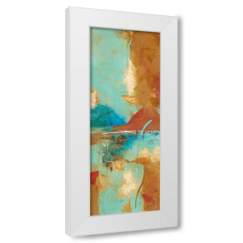 Magic Story 2 White Modern Wood Framed Art Print by Villarreal Villarreal, Gabriela