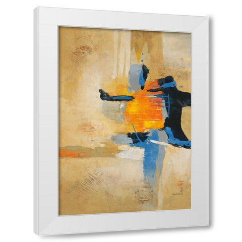 Focused 2 White Modern Wood Framed Art Print by Villarreal Villarreal, Gabriela