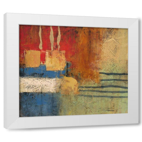 Post Mark 2 White Modern Wood Framed Art Print by Villarreal Villarreal, Gabriela
