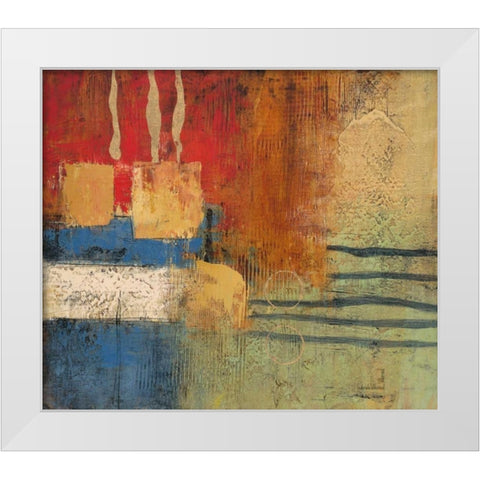 Post Mark 2 White Modern Wood Framed Art Print by Villarreal Villarreal, Gabriela