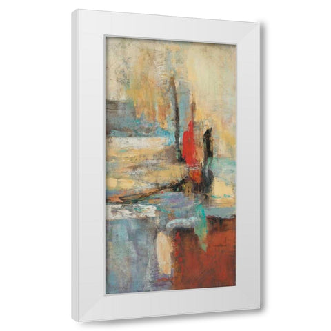 Great Heights White Modern Wood Framed Art Print by Villarreal Villarreal, Gabriela