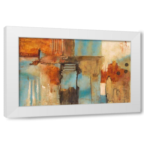 Desert White Modern Wood Framed Art Print by Villarreal Villarreal, Gabriela