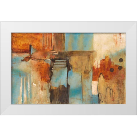 Desert White Modern Wood Framed Art Print by Villarreal Villarreal, Gabriela