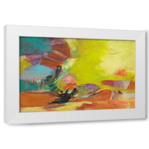 La Inspiracion White Modern Wood Framed Art Print by Villarreal Villarreal, Gabriela