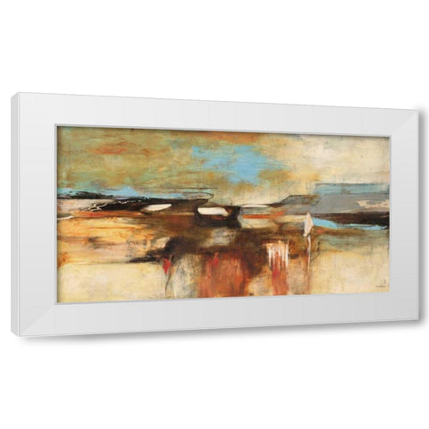 Reflejo De Mi White Modern Wood Framed Art Print by Villarreal Villarreal, Gabriela