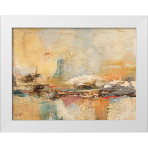 Air and Water 1 White Modern Wood Framed Art Print by Villarreal Villarreal, Gabriela