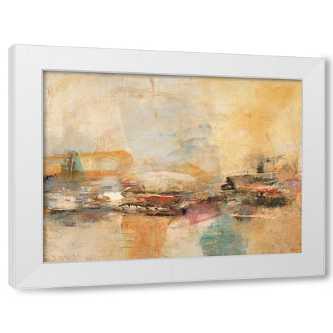 Air and Water 2 White Modern Wood Framed Art Print by Villarreal Villarreal, Gabriela