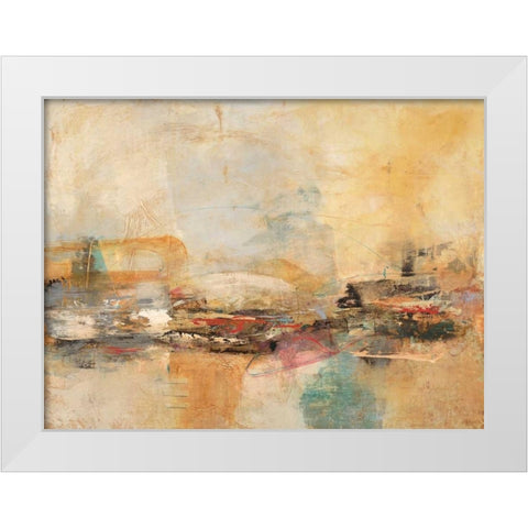 Air and Water 2 White Modern Wood Framed Art Print by Villarreal Villarreal, Gabriela