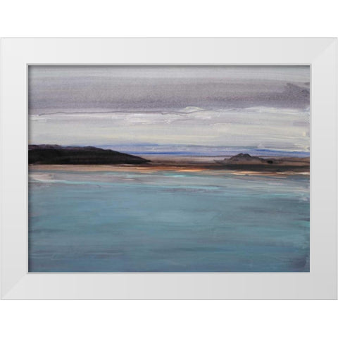 Sea to Sky 2 White Modern Wood Framed Art Print by Gold, Lora