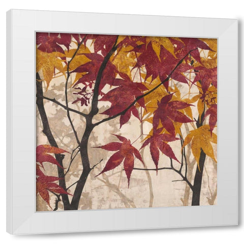 Maple Story 1 White Modern Wood Framed Art Print by Pluch, Melissa