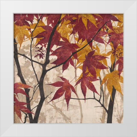 Maple Story 1 White Modern Wood Framed Art Print by Pluch, Melissa
